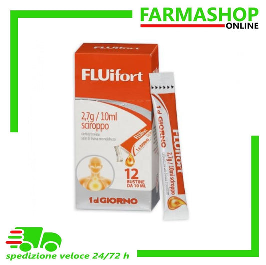 Fluifort 10 bustine grat 2,7G