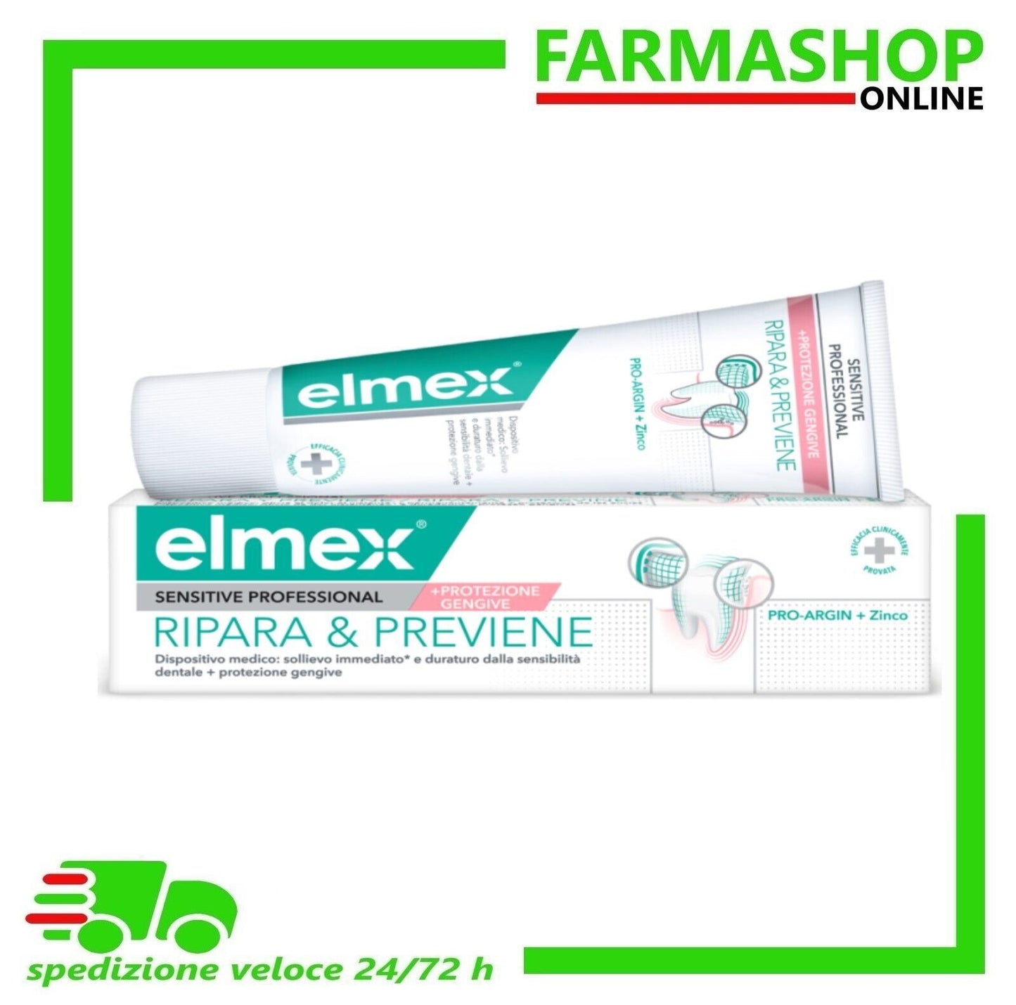 ELMEX Sensitive Professional Ripara & Previene - Dentifricio 75 ml