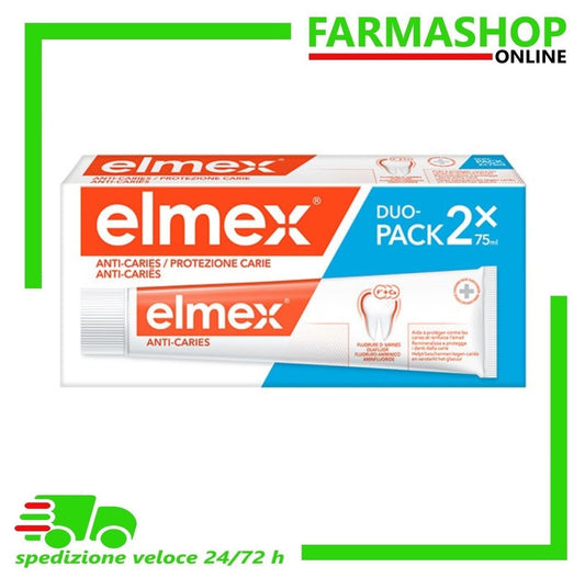 ELMEX Elmex - Dentifricio Protezione Carie 2 x 75 ml