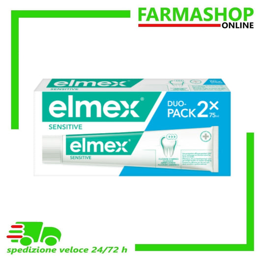 ELMEX SENSITIVE DENTIFRICIO BITUBO 2 X 75 ML