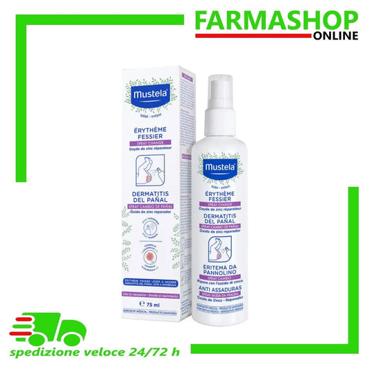 MUSTELA SPRAY CAMBIO PER ERITEMA DA PANNOLINO 75 ML