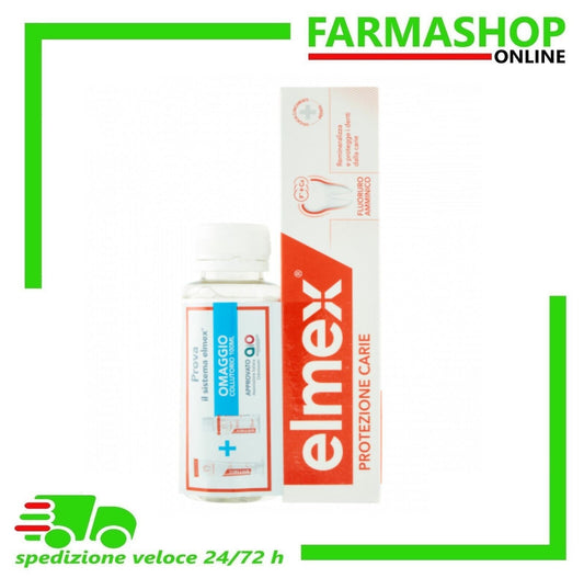 Protezione Carie Elmex 75ml+100ml Promo