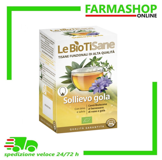 LE BIO TISANE SOLLIEVO GOLA 20 BUSTINE