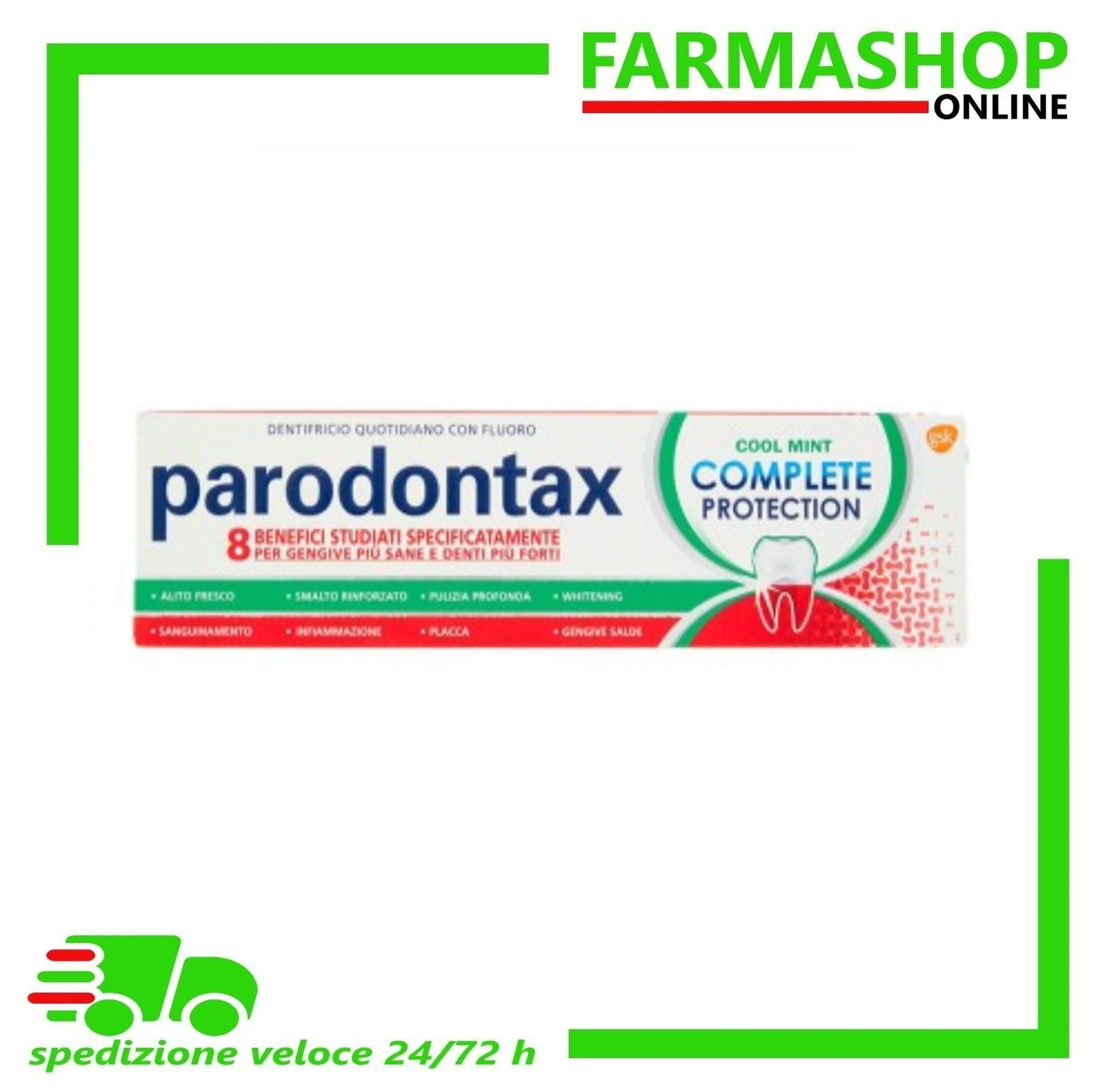 Parodontax Complete Protection Dentifricio Cool Mint 75ml