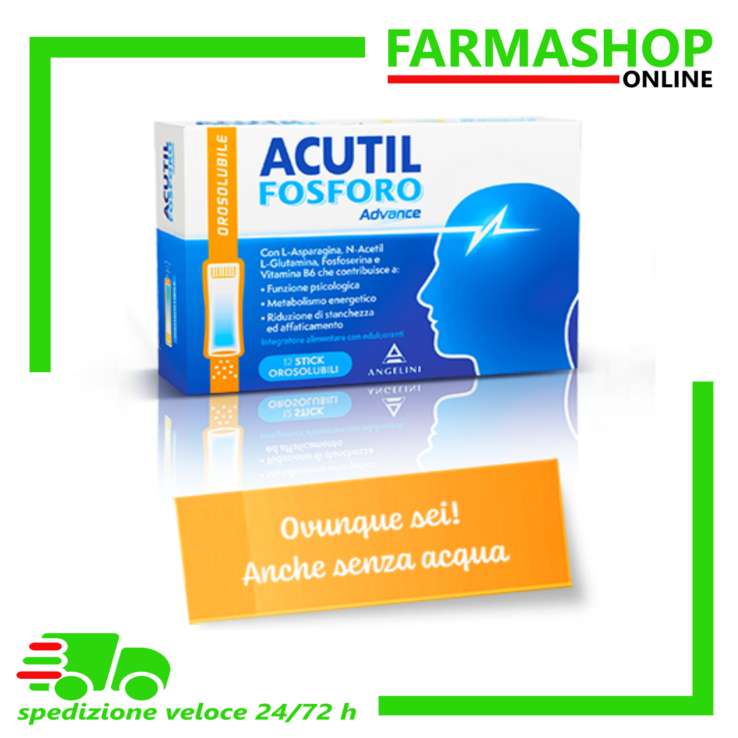 Acutil Fosforo Orosolubile 12 stick