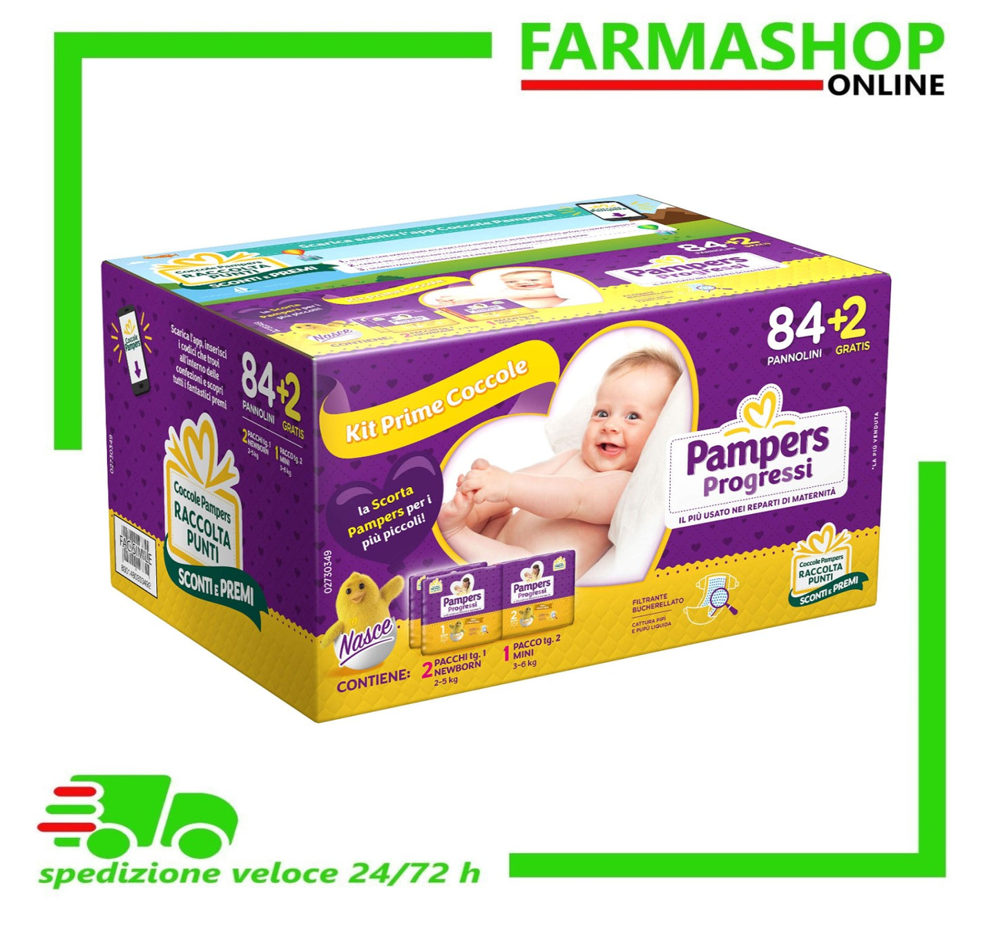 Pampers Progressi 1-2