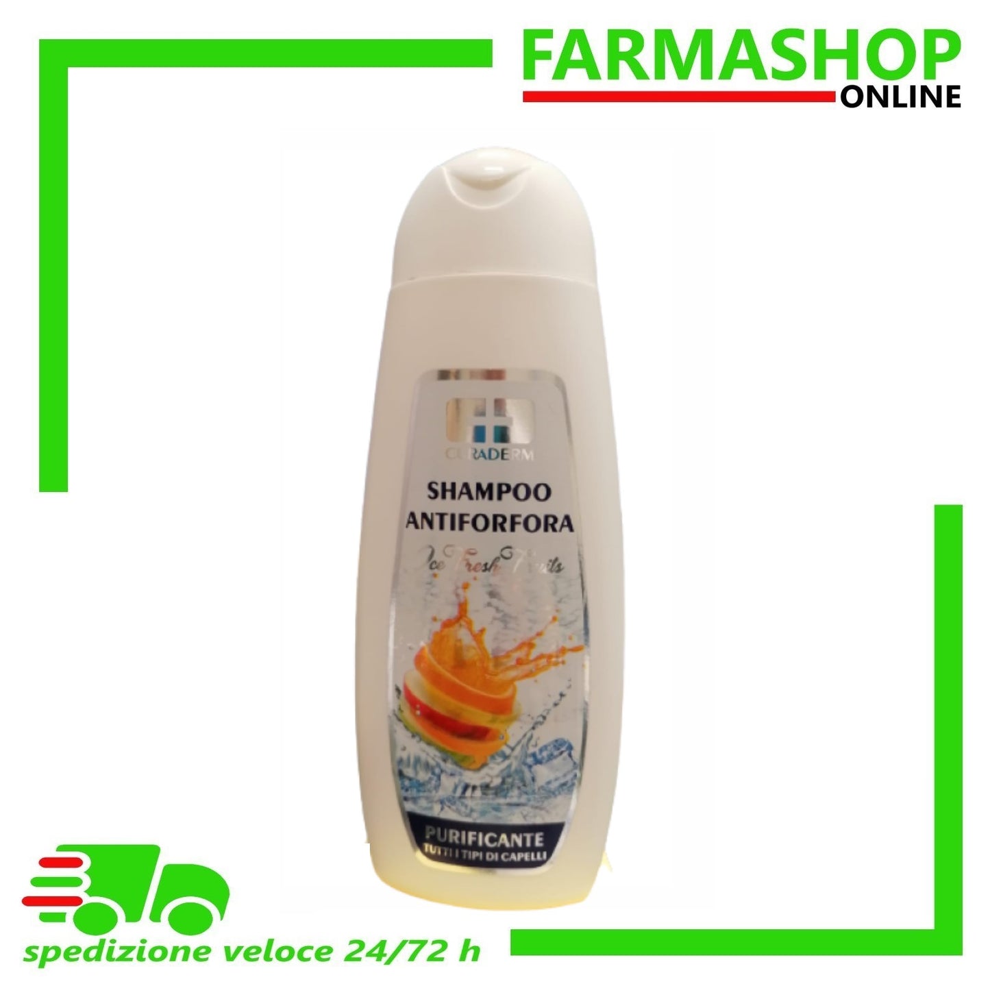 SHAMPOO ANTIFORFORA CURADERM 300ML