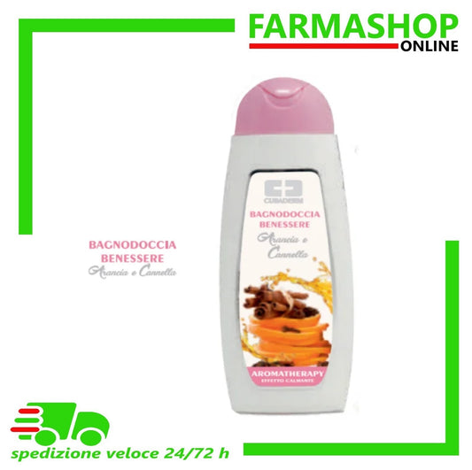 BAGNOSCHIUMA ARANCIA E CANNELLA 300ML CURADERM