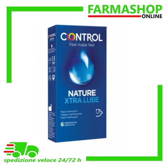 Control New Nature 2,0 Xtra Lube 6 Pezzi