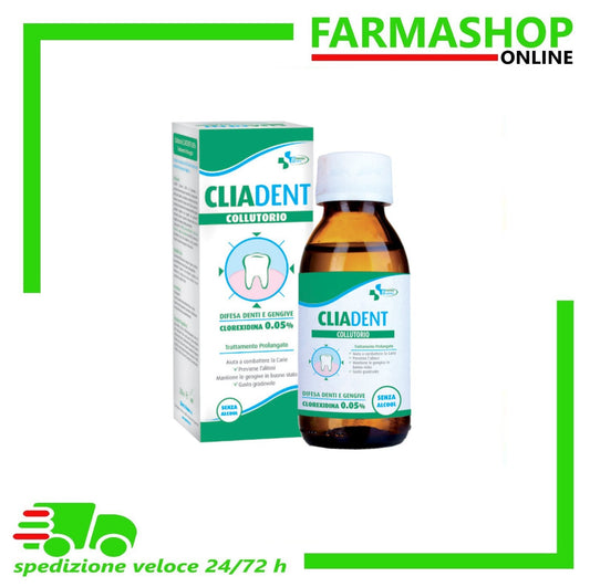 Cliadent colluttorio 0,05% clorexidina 200 ml