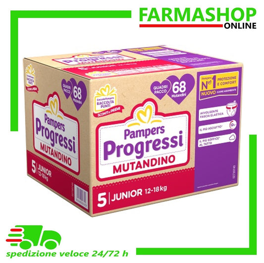 PAMPERS PROGESSI 5 MUTANDINO