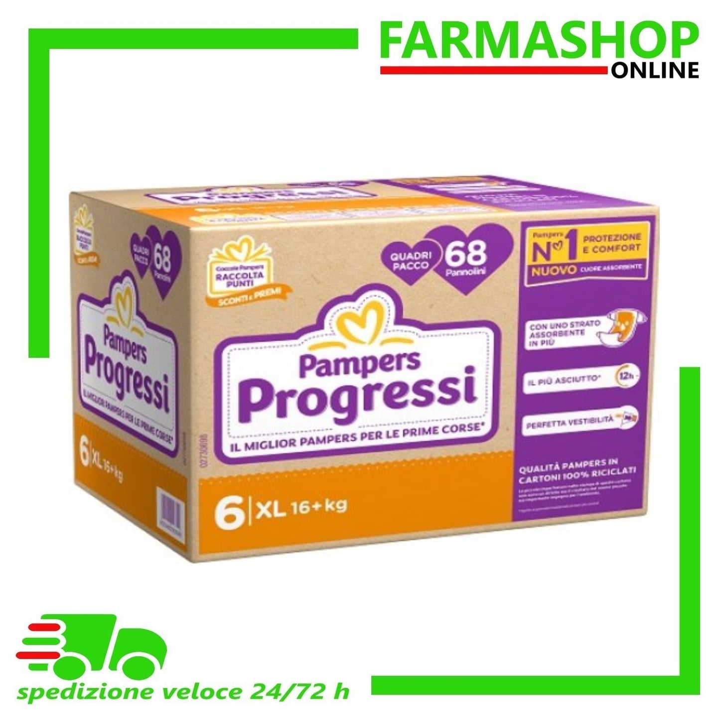 PAMPERS PROGESSI 6