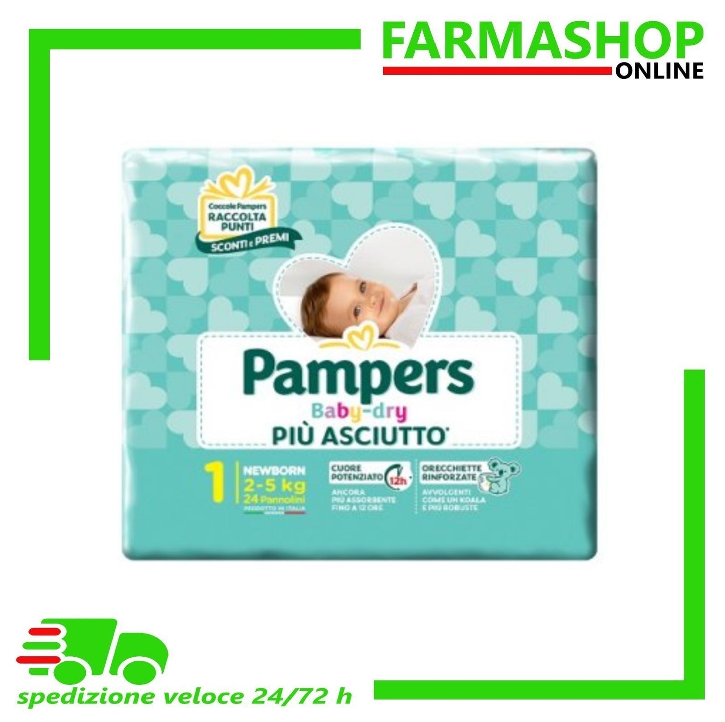 PAMPERS BD 1 NEWBORN