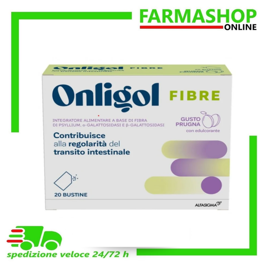 ONLIGOL FIBRE PRUGNA ALFASIGMA 20 BUSTINE