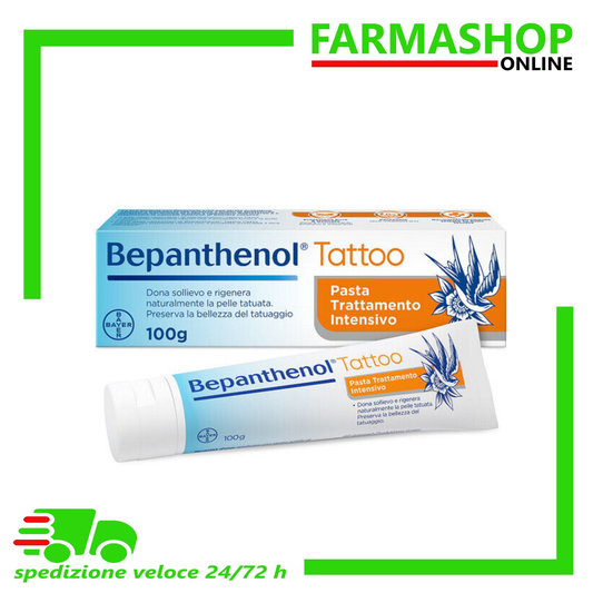 Bepanthenol Tattoo Pasta Trattamento Intensivo 100g