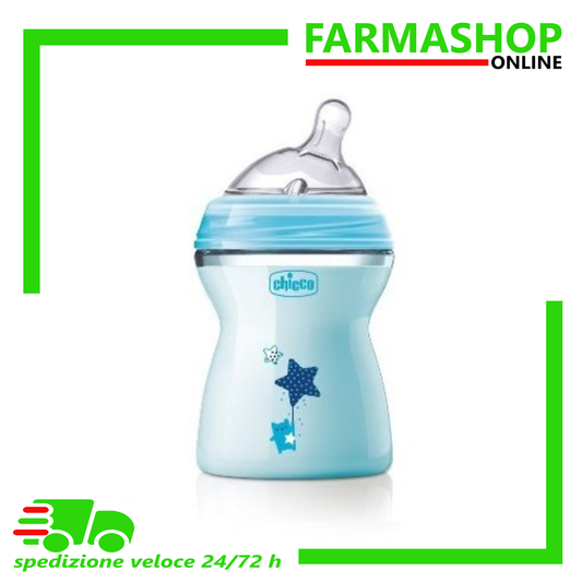 Chicco Natural Feeling 2m+Boy 250 Ml