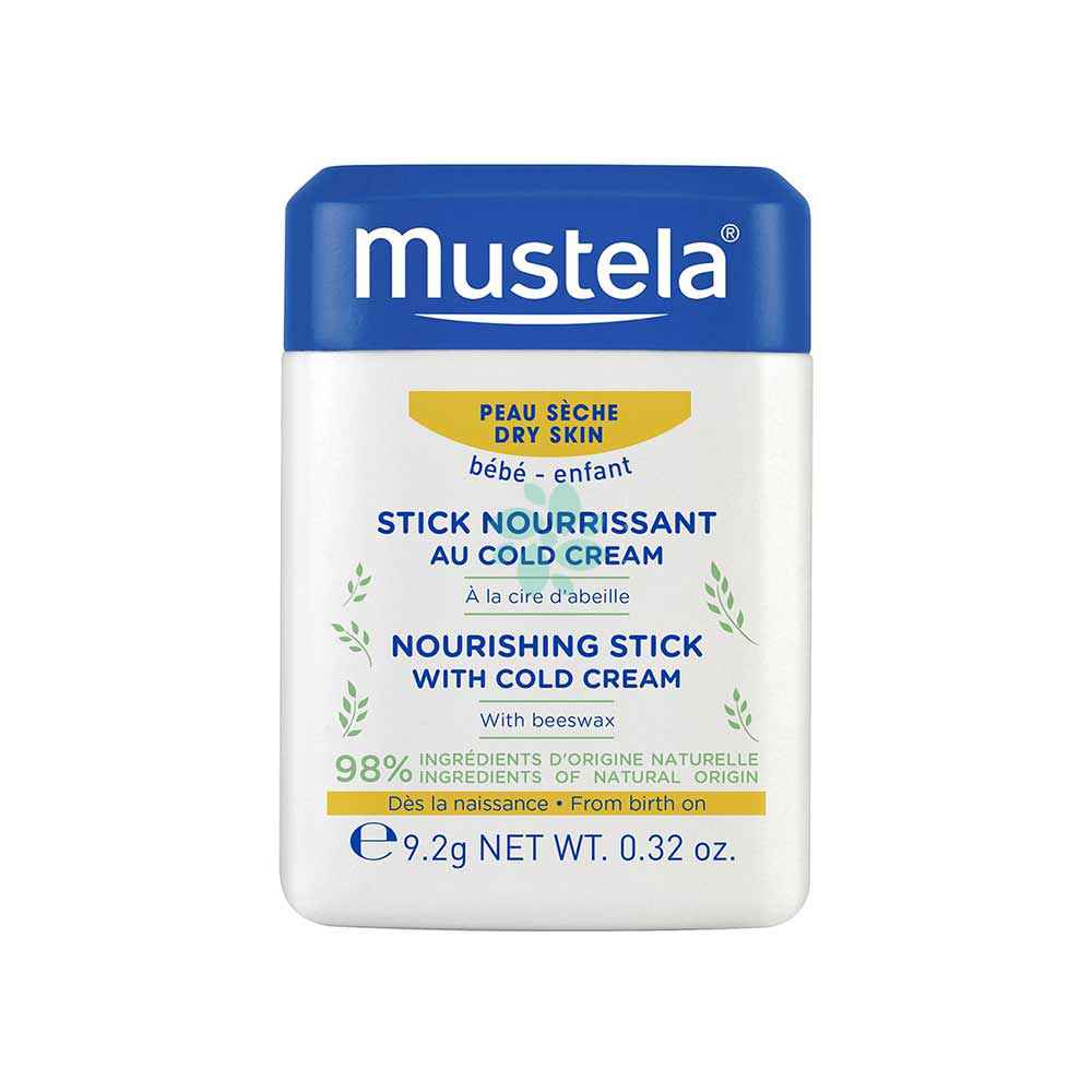 MUSTELA HYDRA-STICK ALLA COLD CREAM PER PELLE SECCA, 9.2G