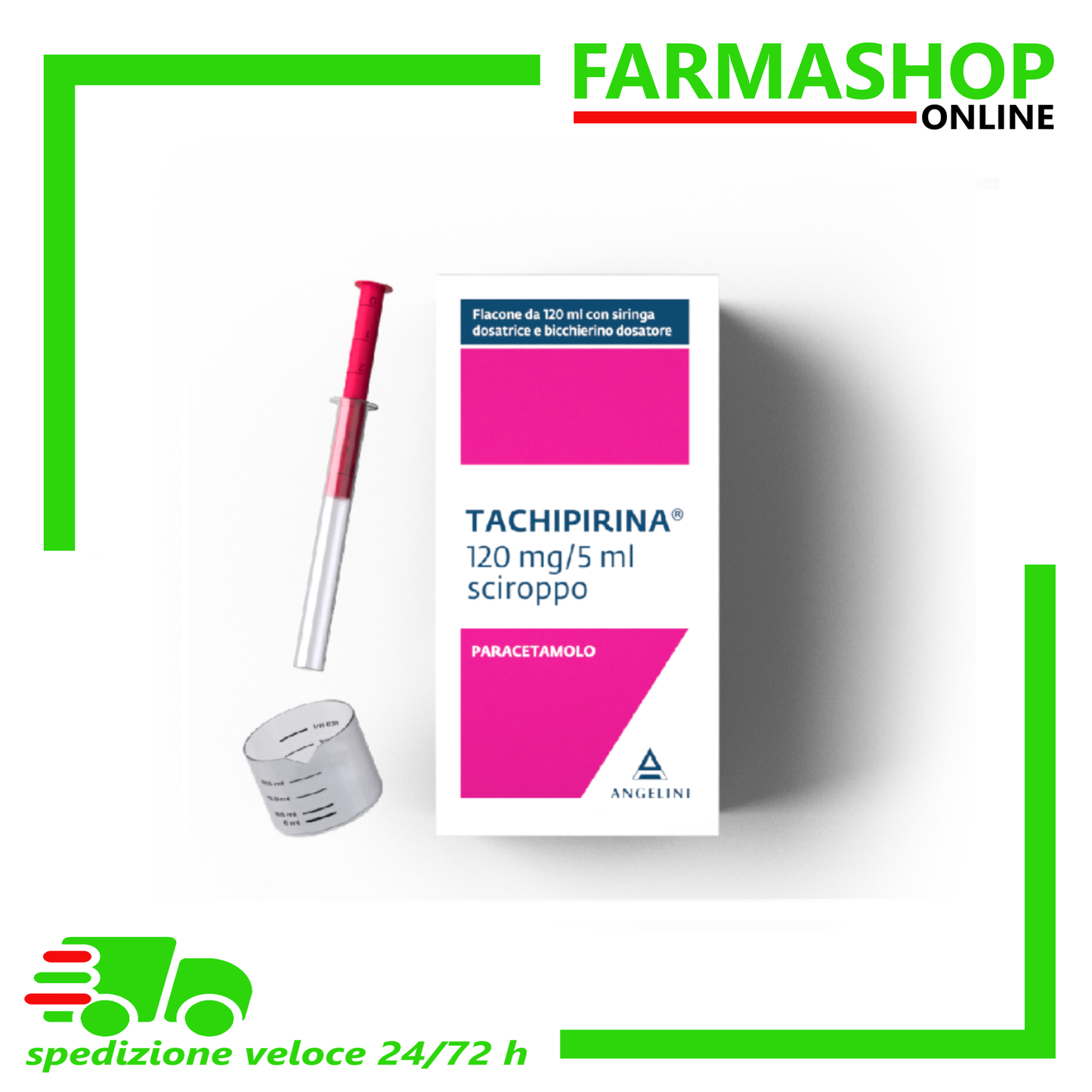 Tachipirina 120 mg/5 ml sciroppo