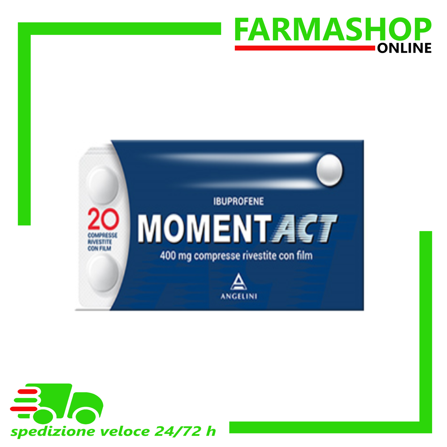 Moment act 20 compresse rivestite