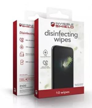 Zagg invisibleshield salviette disinfettanti 10pz